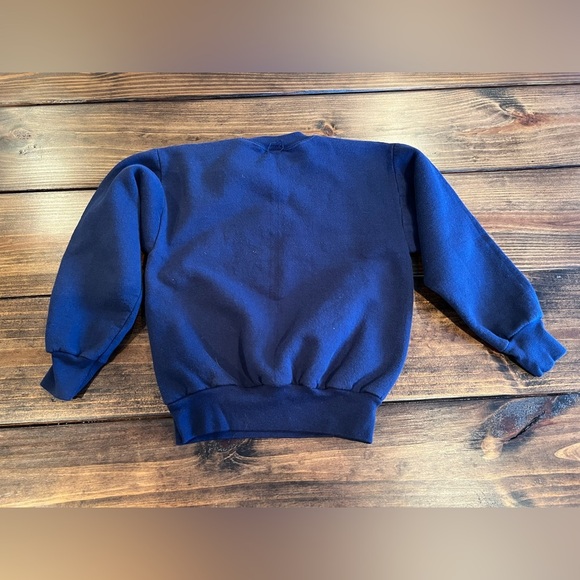 Disney Store Kids Navy Blue Sweatshirt, size small, Disney World, Mickey, GUC - Picture 2 of 4